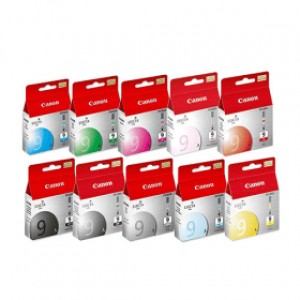 Canon PGI 9 PBK/MBK/GY/C/M/Y/PC/PM/R/G (10 colour)